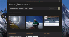 Desktop Screenshot of kingabaranowska.com